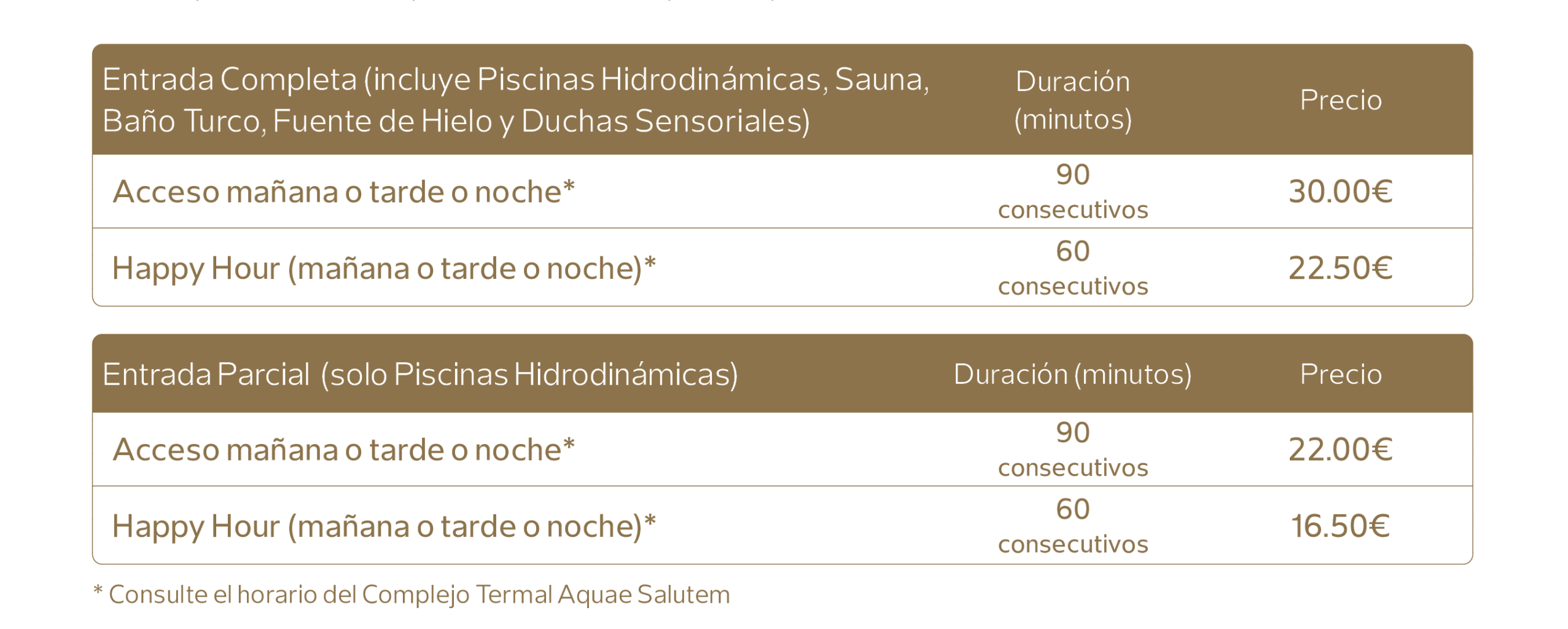 Precios